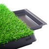 Pet toilet dog potty artificial turf environmental protection with drawer