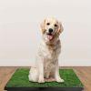 Dog Potty Training Artificial Grass Pad Pet Cat Toilet Trainer Mat Puppy Loo Tray Turf