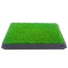 Pet toilet dog potty artificial turf environmental protection with drawer