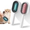 Cat Hair Brush With Water, Sticky Brush For Cats, 4 In-1 Cat Grooming Brush Creative Update Cat Dog Grooming Comb With Water Tank Double-Sided Hair Re