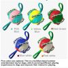 Dog Soccer Ball Interactive Pet Toys Foldable Ball Molar Toy Outdoor Training Ball for Puppy Dog Chew Dog Accessories